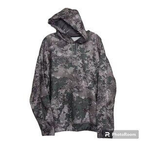 Ten Buck Men’s Med Camouflage Pullover Hoodie Hunting Outdoor Camp Gorpcore Dad